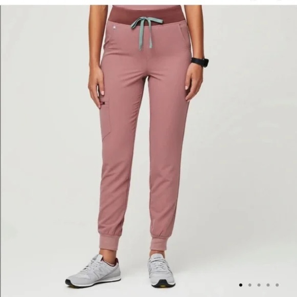 FIGS. Limited edition mineral mauve. Joggers, scrub pants.